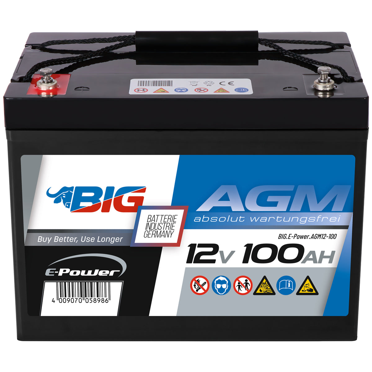 BIG E-Power AGM 12V 100Ah