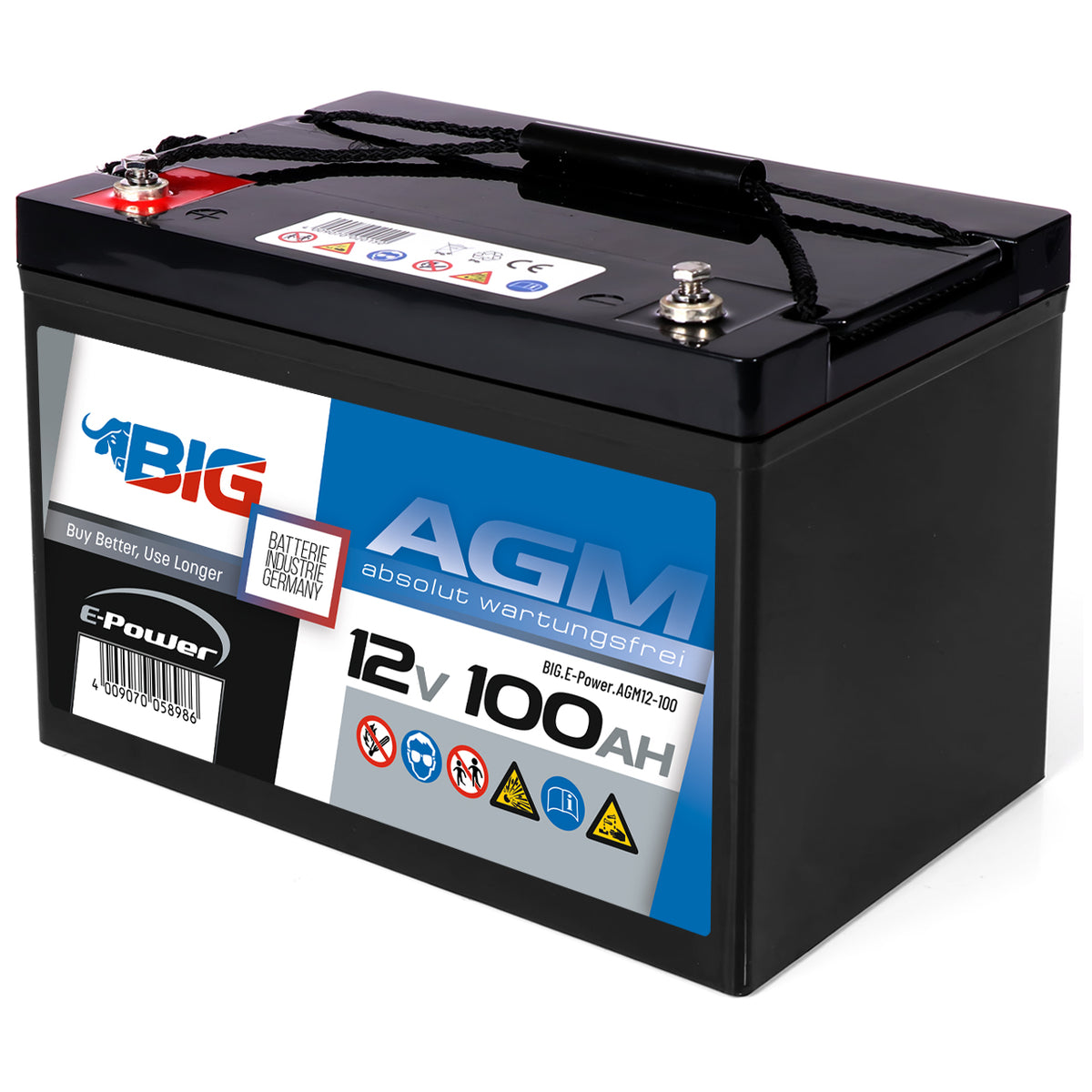 BIG E-Power AGM 12V 100Ah
