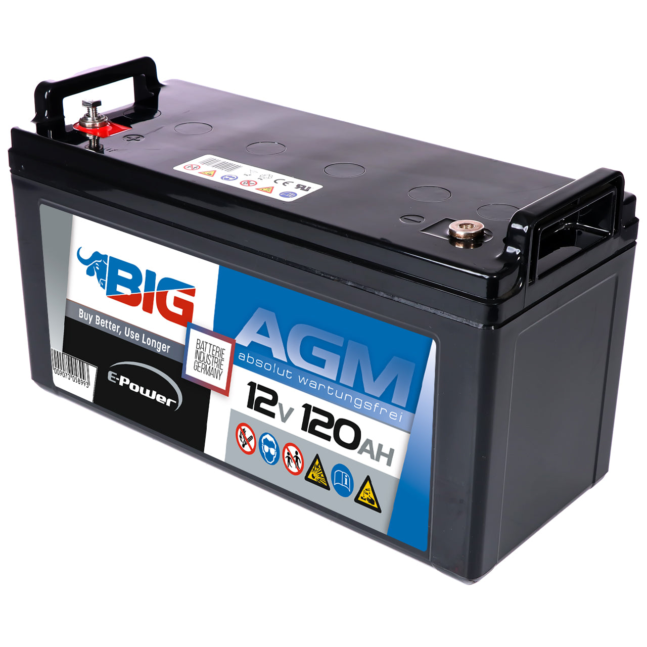 BIG E-Power AGM 12V 120Ah