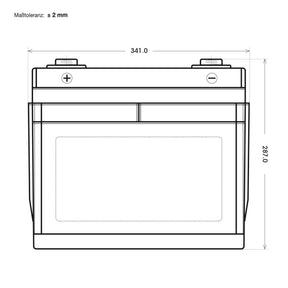BIG E-Power AGM 12V 135Ah Versorgerbatterie