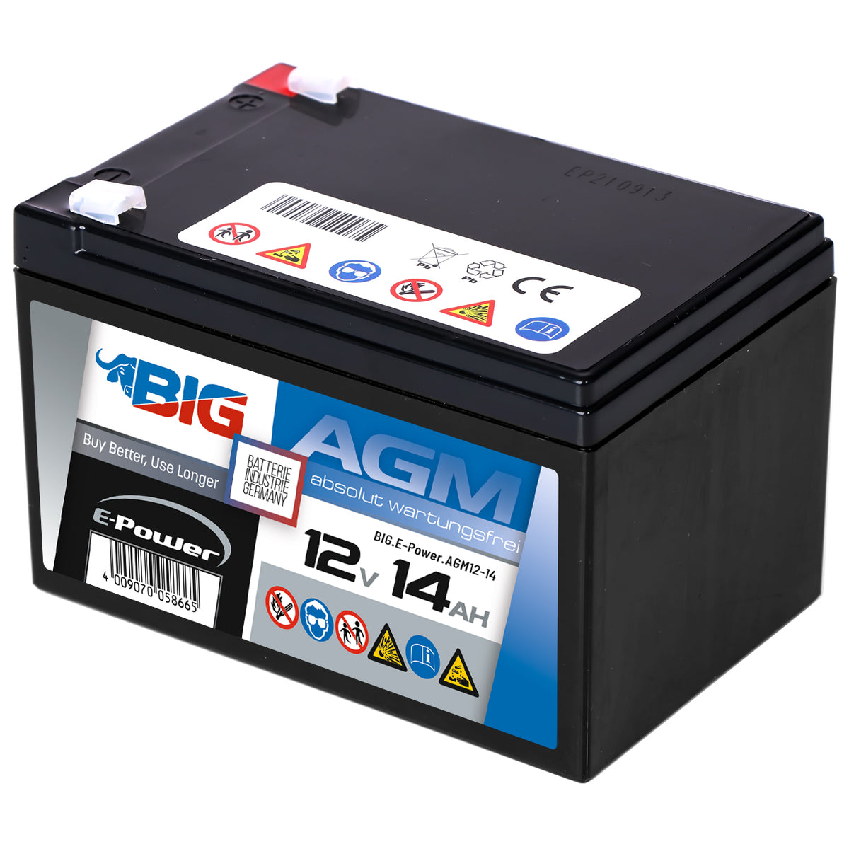BIG E-Power AGM 12V 14Ah
