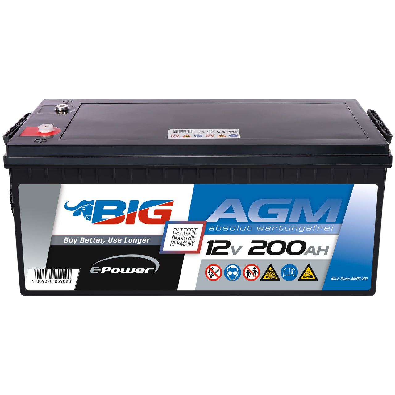 BIG E-Power AGM 12V 200Ah
