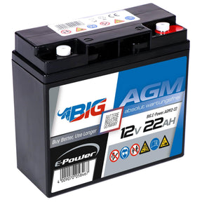 BIG E-Power AGM 12V 22Ah