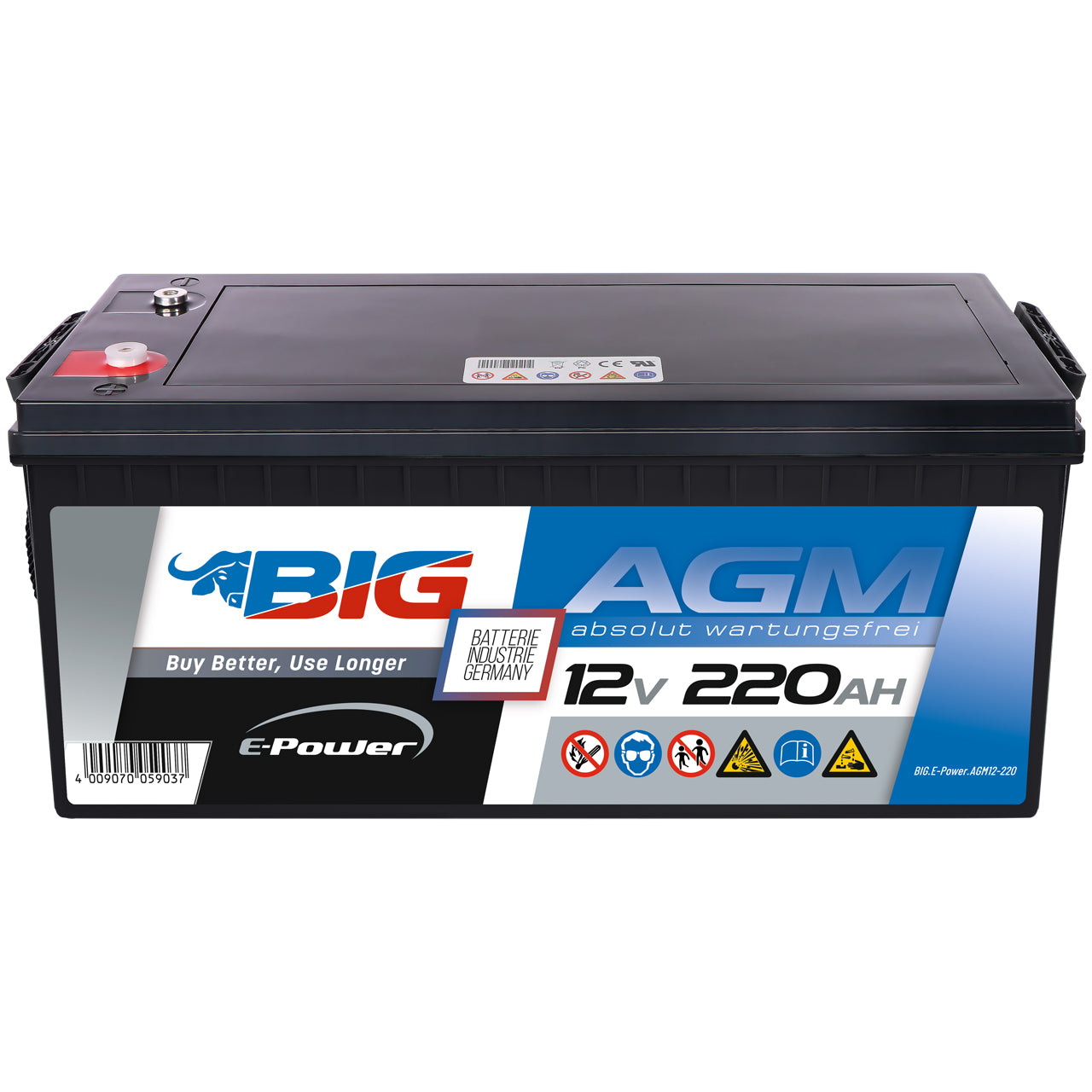 BIG E-Power AGM 12V 220Ah