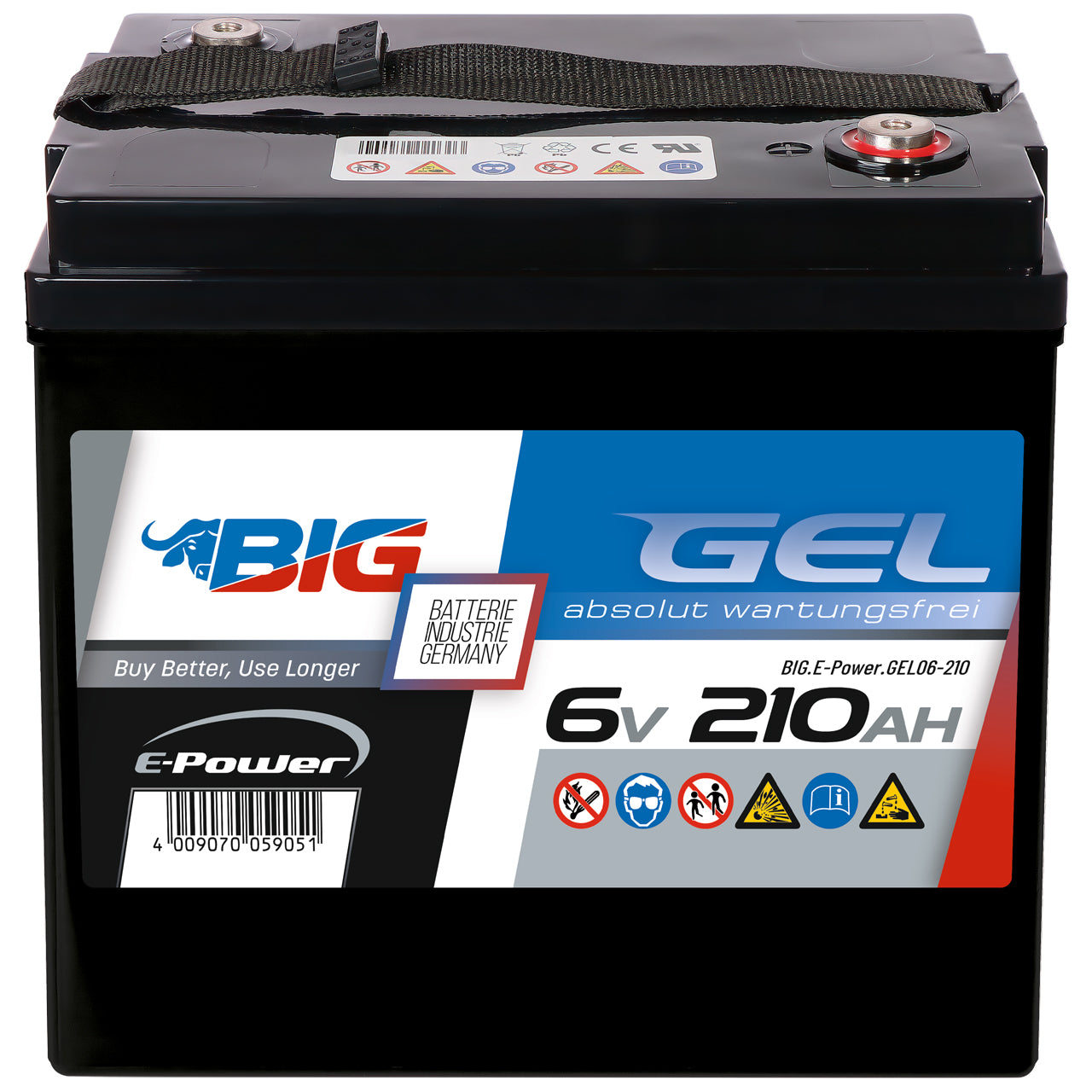 BIG E-Power GEL 6V 210Ah