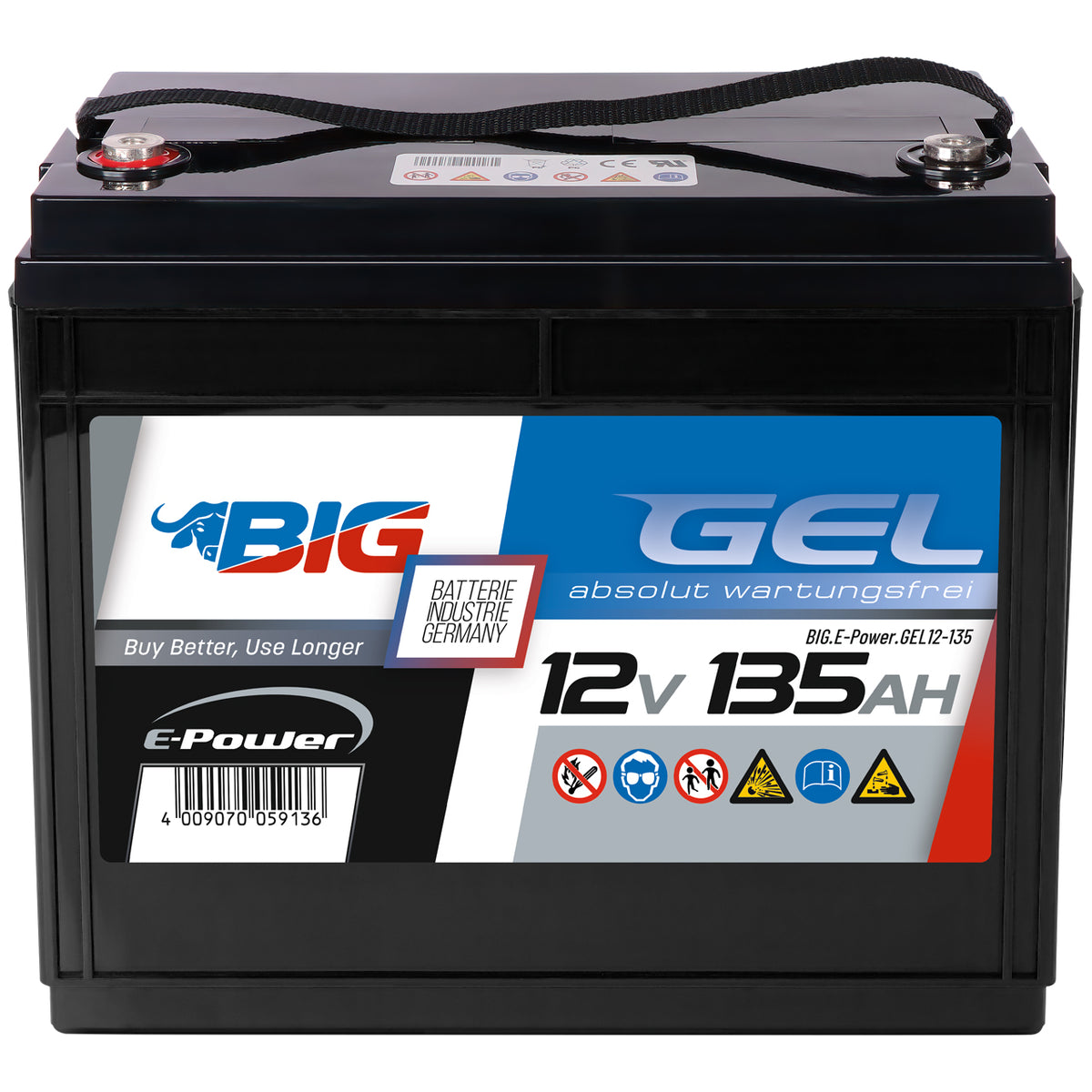 BIG E-Power GEL 12V 135Ah
