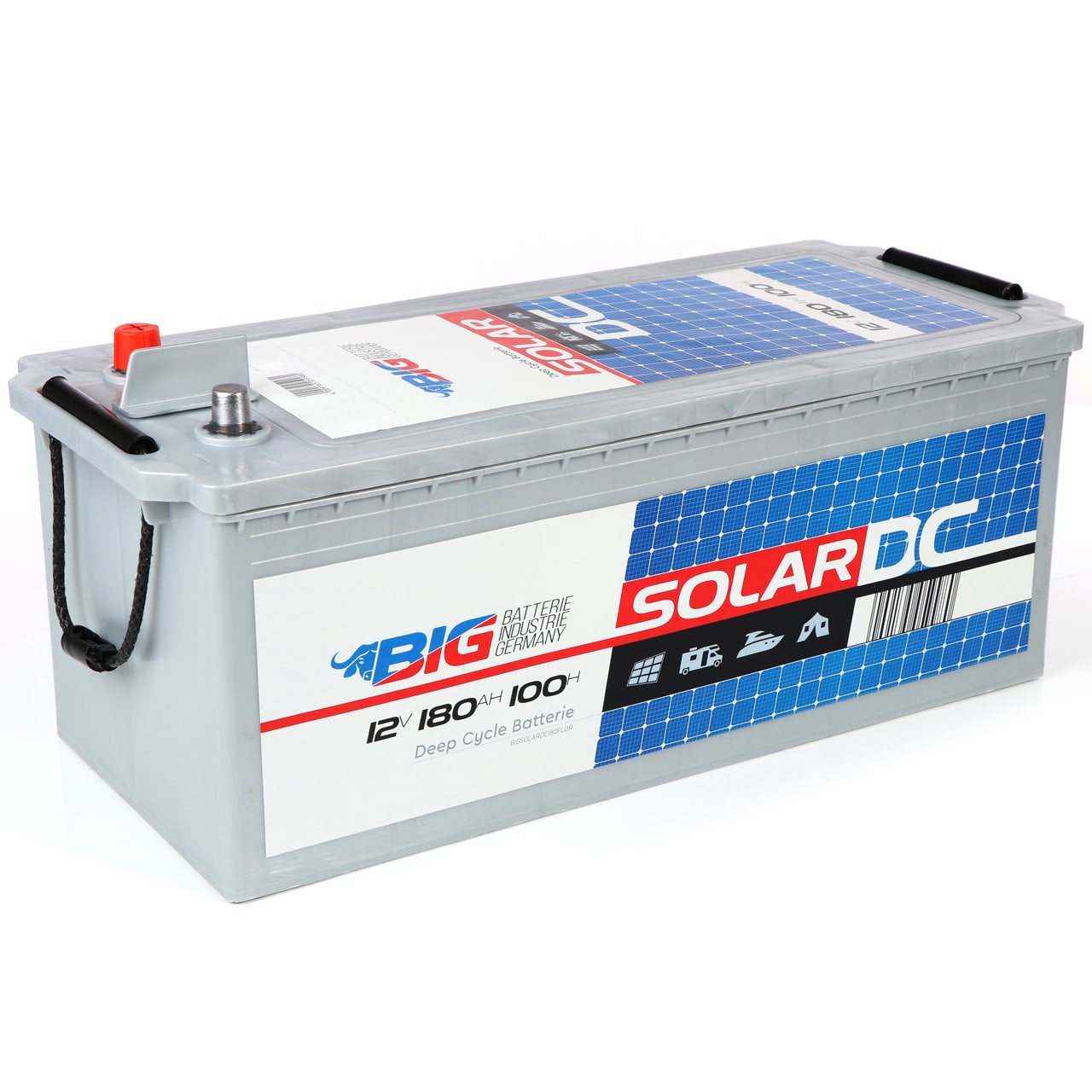 BIG Solarbatterie 12V 180Ah Professional statt 150Ah 140Ah 130Ah