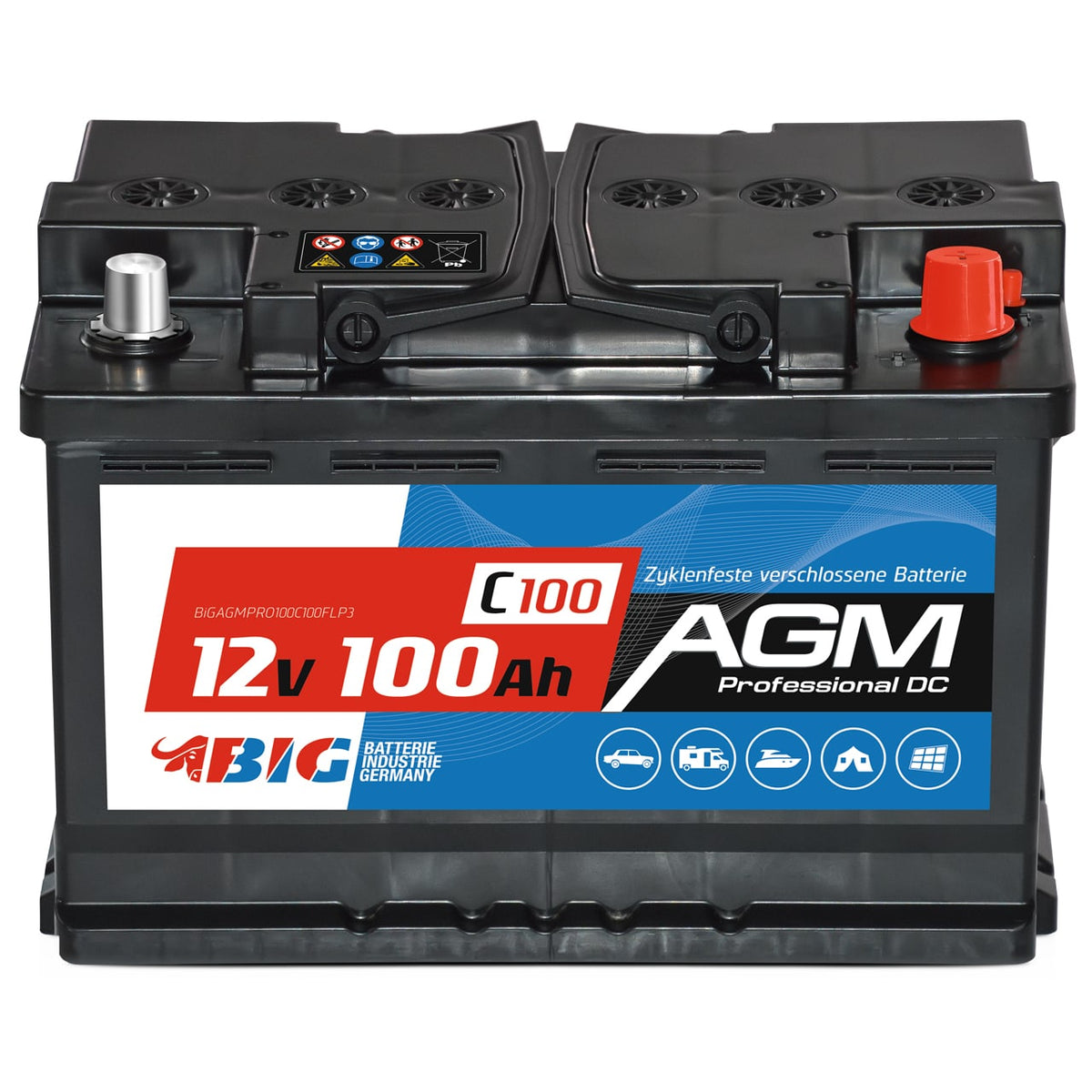 BSA EFB Autobatterie 100Ah 12V, 106,90 €