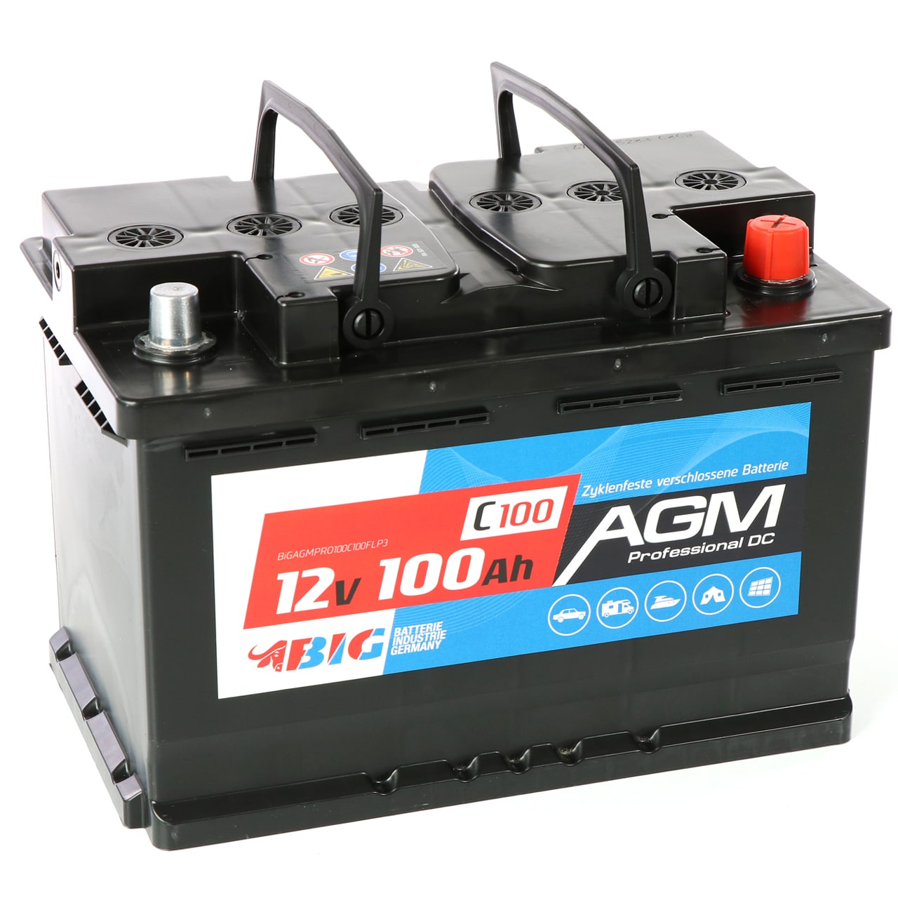 BIG Professional AGM 12V 100Ah C100