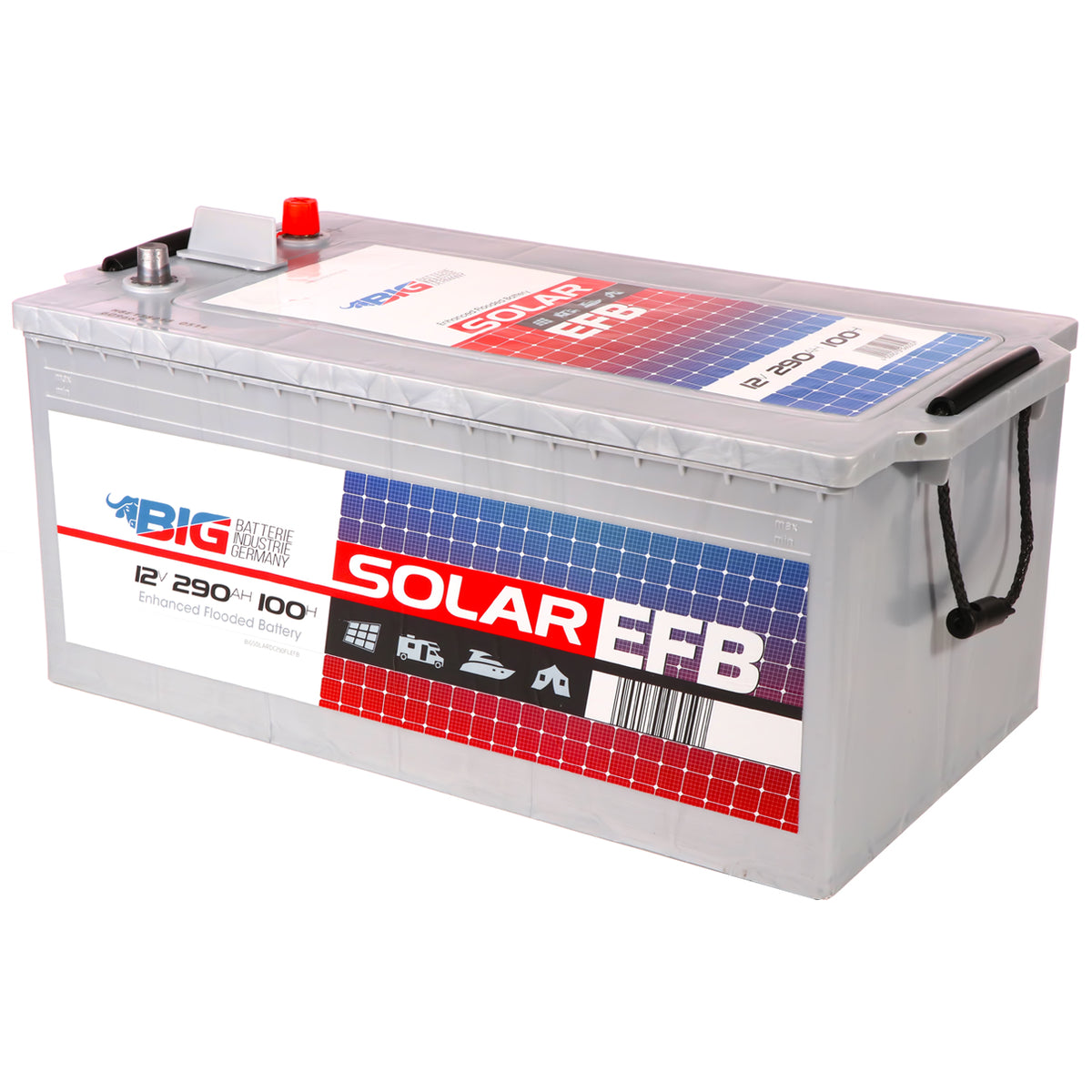 SolarPower Gelbatterie 75Ah 12V für Solaranwendungen