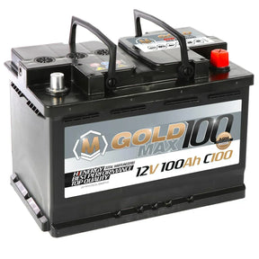 GoldMax AGM 12V 100Ah C100 Versorgerbatterie