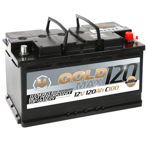 GoldMax AGM 12V 120Ah C100 Versorgerbatterie