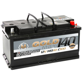 GoldMax AGM 12V 140Ah C100 Versorgerbatterie