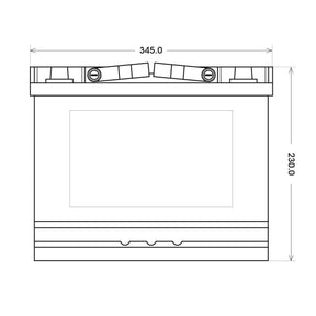 Panther AGM105 12V 105Ah 800A/EN