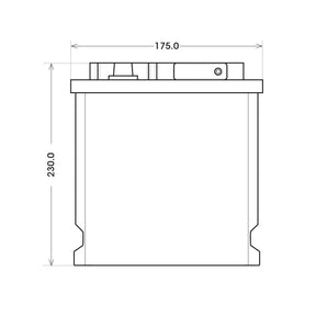 Panther AGM105 12V 105Ah 800A/EN