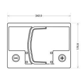 Panther AGM60 12V 60Ah 680A/EN