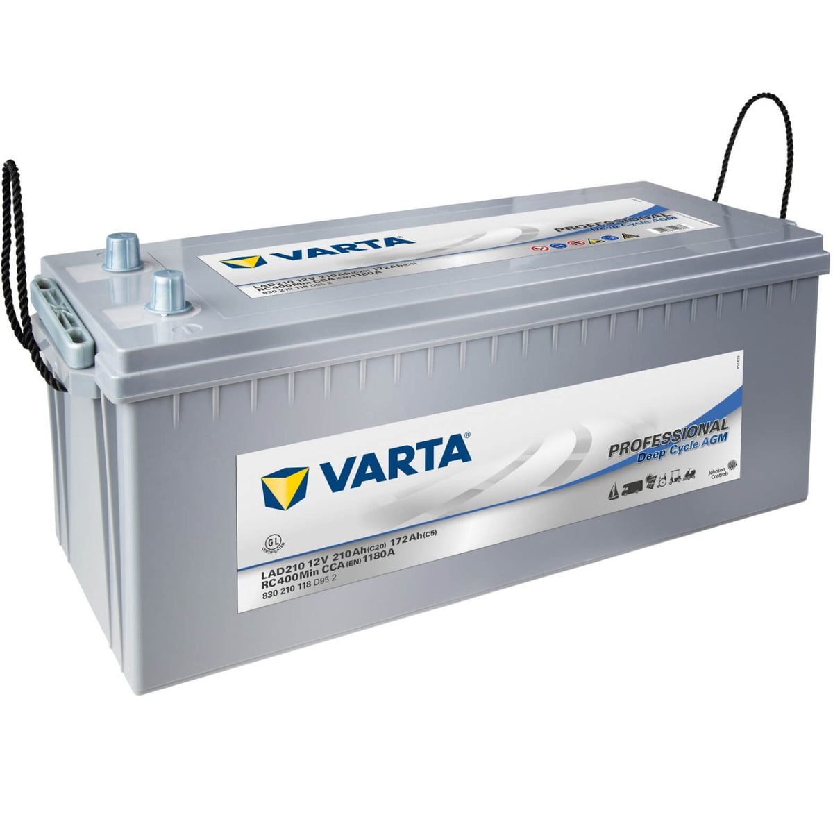 Varta LAD210 Professional DC AGM 12V 210Ah 1180A/EN