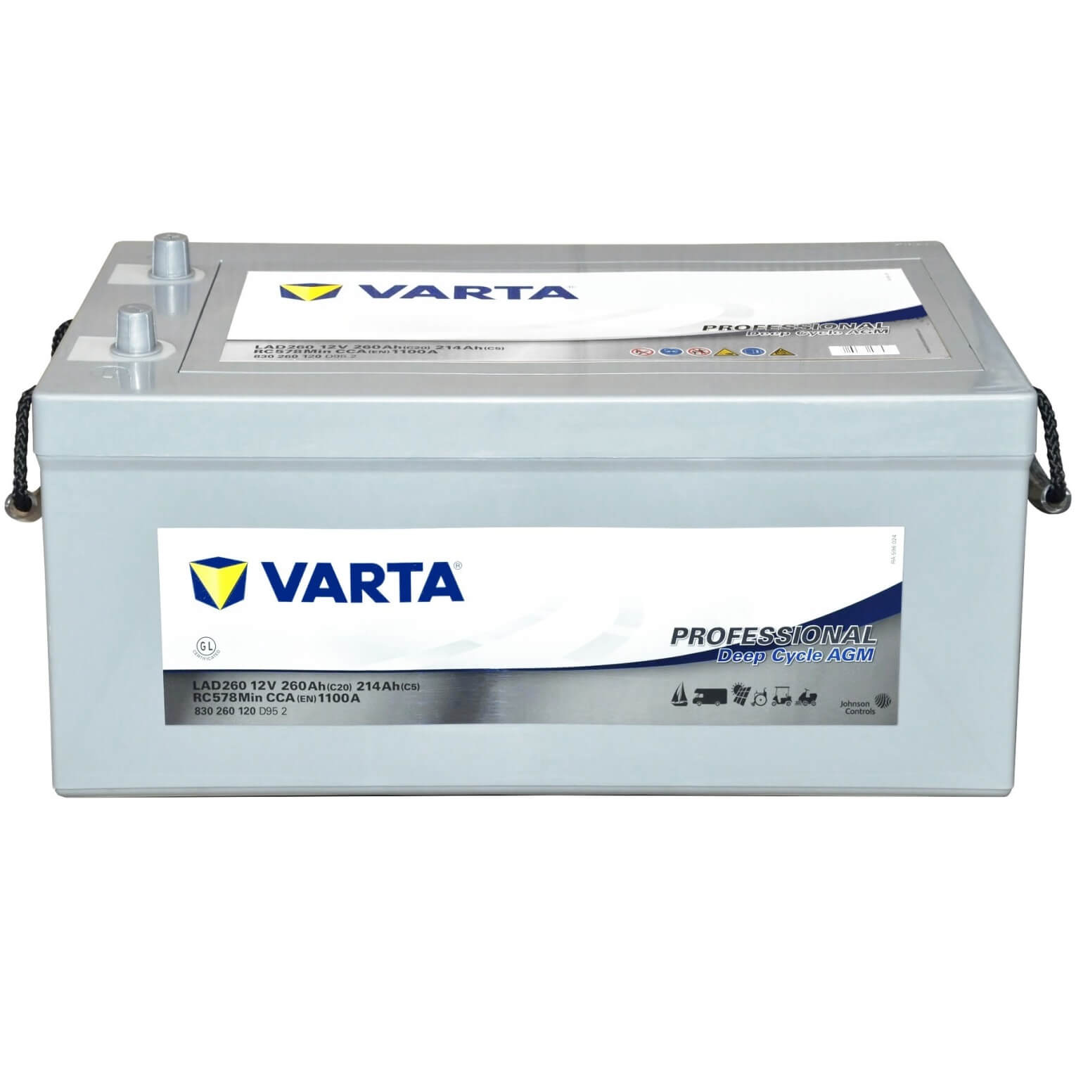 Varta LAD260 Professional DC AGM 12V 260Ah 1100A/EN